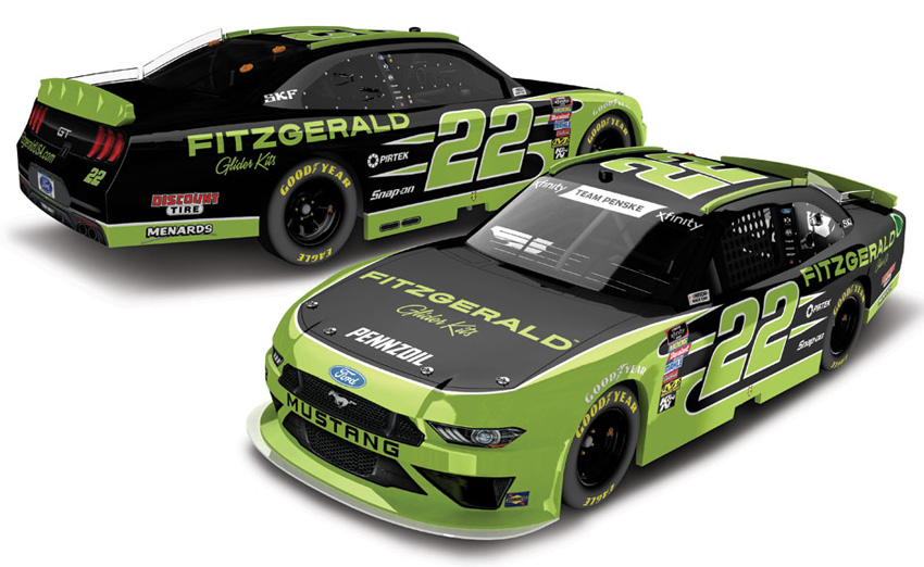 2018 Team Penske #22 Fitzgerald Glider Kits Diecast