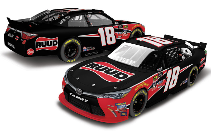 2018 Ryan Preece #18 RUUD Diecast