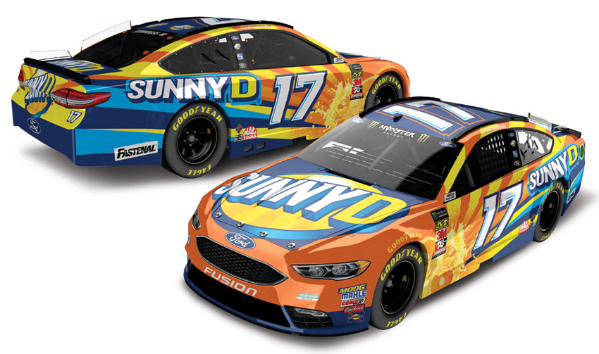 2018 Ricky Stenhouse Jr #17 SunnyD 1/64 Diecast