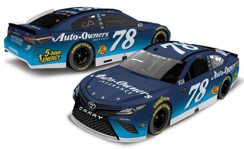 2018 Martin Truex Jr #78 Auto-Owners Insurance 1/64 Diecast