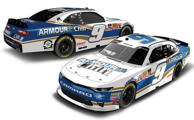 2018 Tyler Reddick #9 Armour Chili 1/64 Diecast