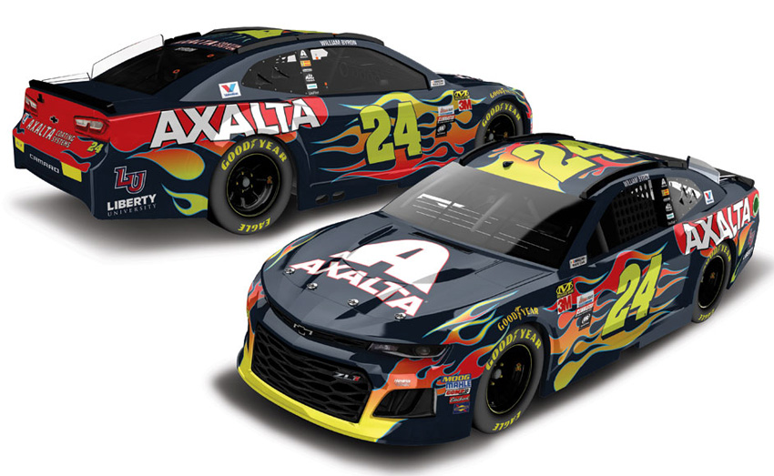 2018 William Byron #24 Axalta 1/64 Diecast