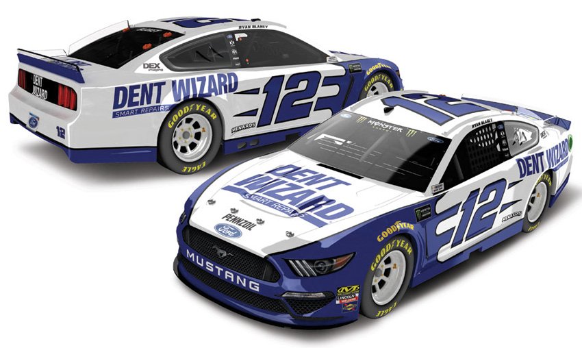 2019 Ryan Blaney #12 Dent Wizard 1/64 Diecast