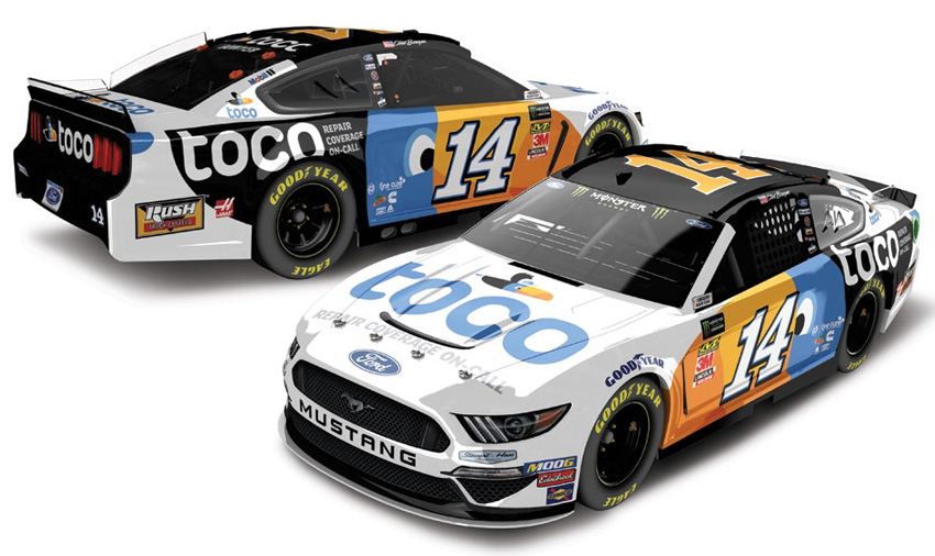 2019 Clint Bowyer #14 toco 1/64 Diecast