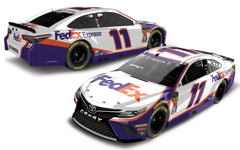 2019 Denny Hamlin #11 FedEx Express 1/64 Diecast