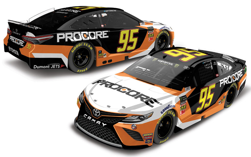 2019 Matt DiBenedetto #95 Procore 1/64 Diecast