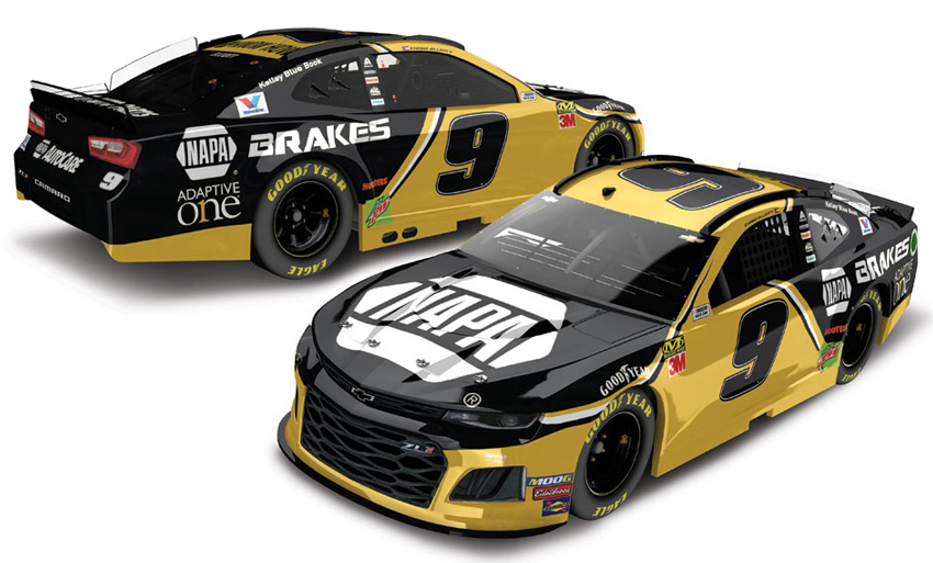 2019 Chase Elliott #9 NAPA Brakes 1/64 Diecast