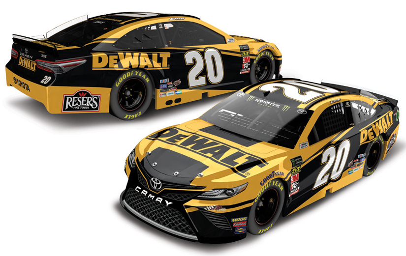 2019 Erik Jones #20 DeWALT 1/24 Diecast