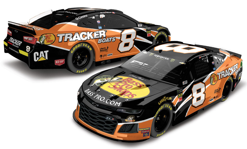 2019 Daniel Hemric #8 Bass Pro Shops 1/24 Diecast