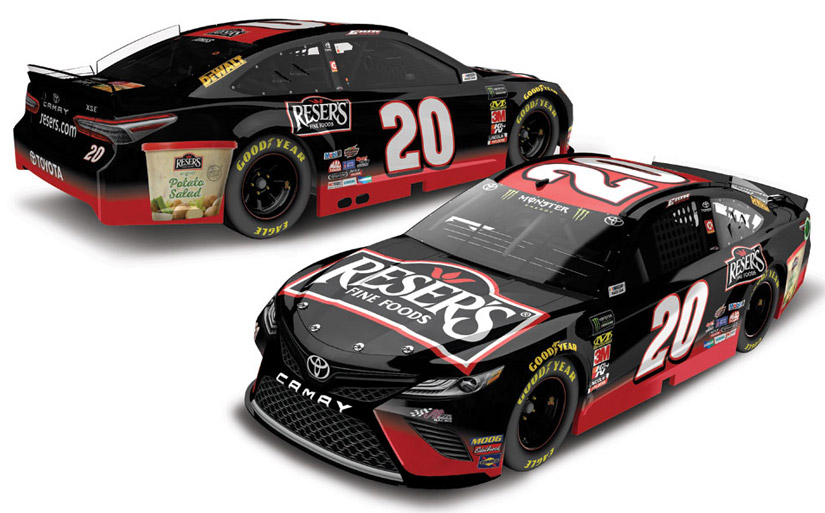 2019 Erik Jones #20 Reser's Fine Foods 1/64 Diecast