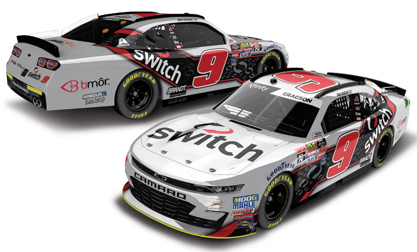 2019 Noah Gragson #9 Switch 1/64 Diecast