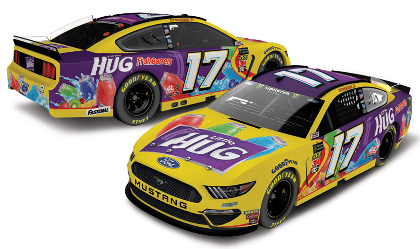 2019 Ricky Stenhouse Jr #17 Little HUG 1/24 Diecast