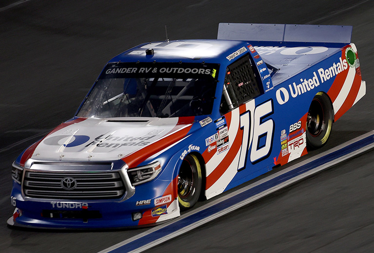 2020 Austin Hill #16 United Rentals Truck 1/64 Diecast