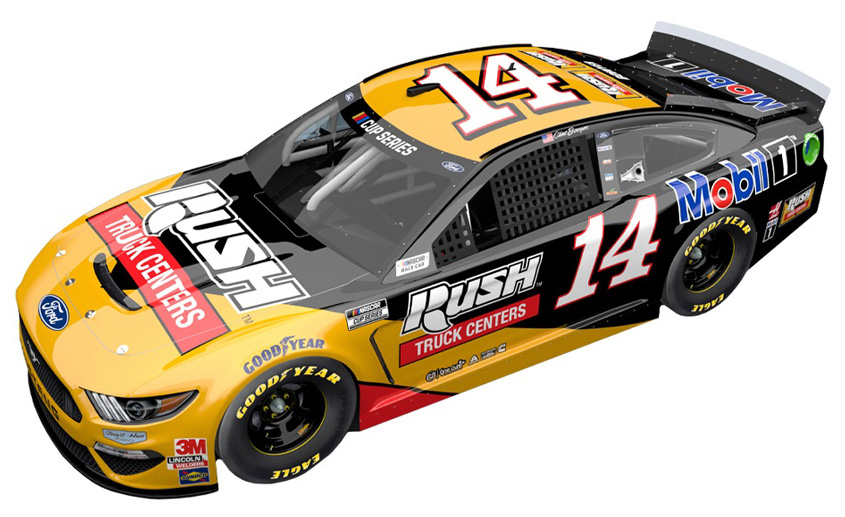 2020 Clint Bowyer #14 Rush Truck All-Star 1/24 Diecast