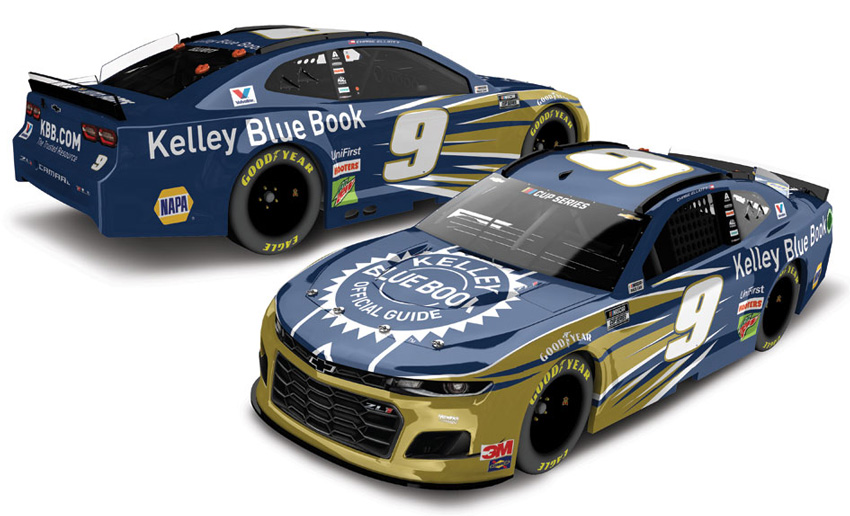 2020 Chase Elliott #9 Kelley Blue Book 1/64 Diecast