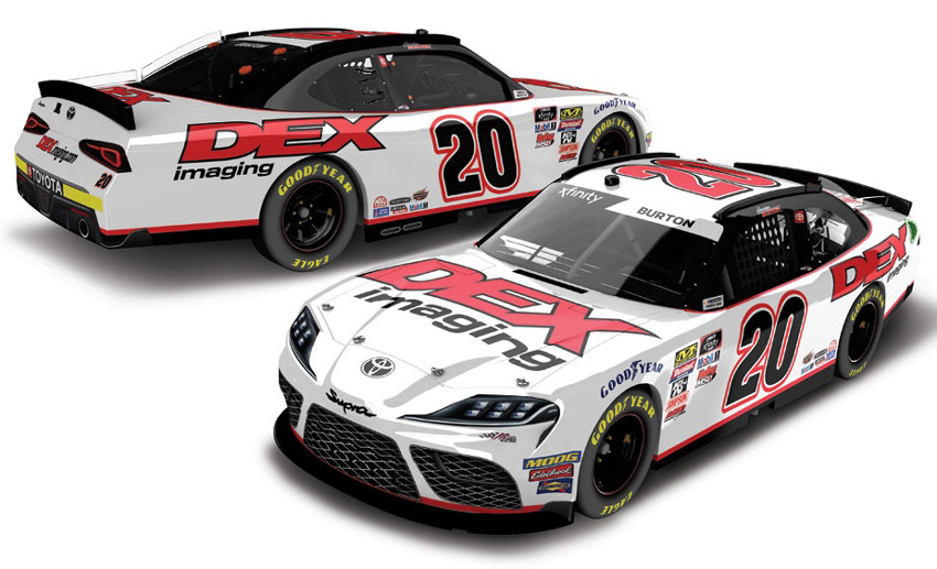2020 Harrison Burton #20 DEX Imaging 1/24 Diecast