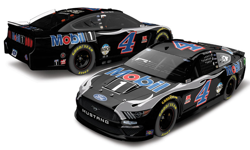 2020 Kevin Harvick #4 Mobil 1 ELITE 1/24 Diecast