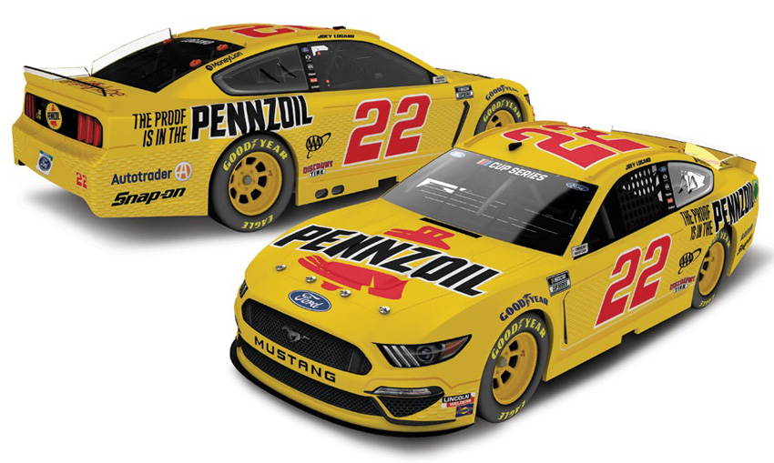 2020 Joey Logano #22 Pennzoil 1/64 Diecast