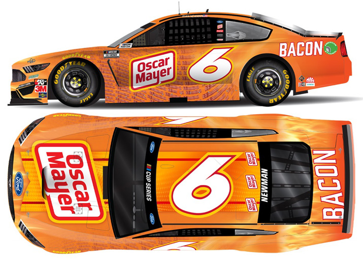 2020 Ryan Newman #6 Oscar Mayer All-Star 1/64 Diecast