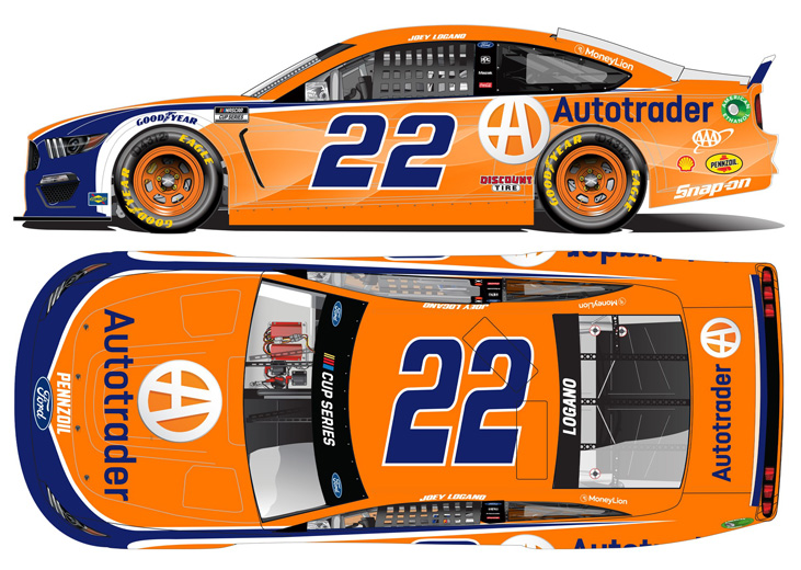 2021 Joey Logano #22 Autotrader 1/64 Diecast