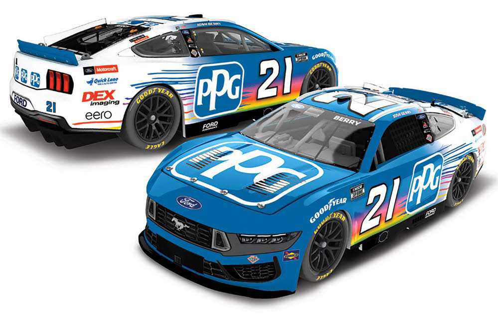 2025 Josh Berry #21 PPG 1/64 Diecast