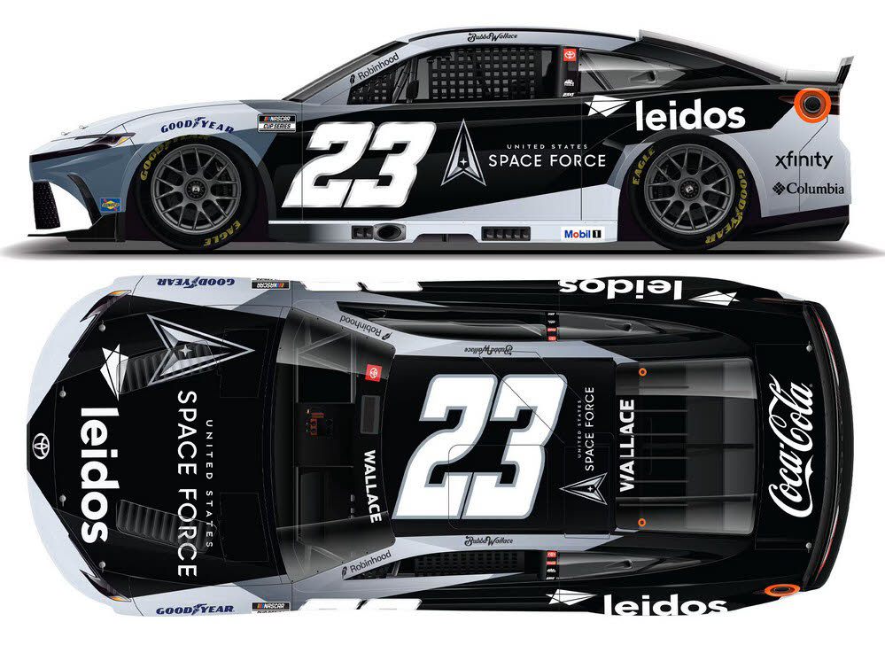 2025 Bubba Wallace #23 United States Space Force / leidos 1/64 Diecast