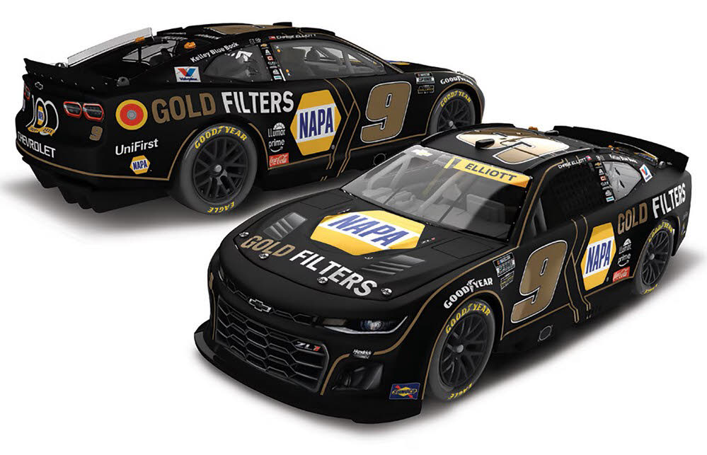 2025 Chase Elliott #9 NAPA Gold Filters 1/64 Diecast