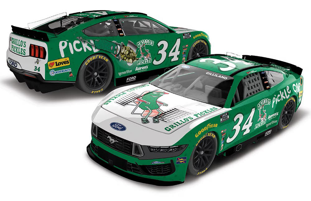 2025 Todd Gilliland #34 Grillo's Pickles 1/64 Diecast