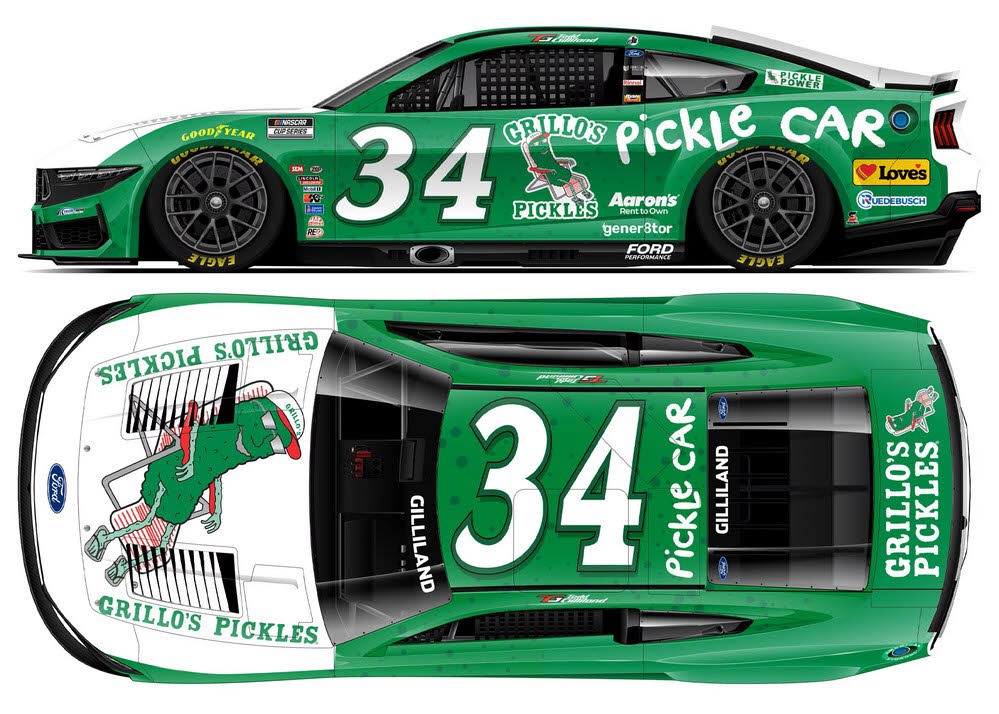 2025 Todd Gilliland #38 Grillo's Pickles 1/64 Diecast