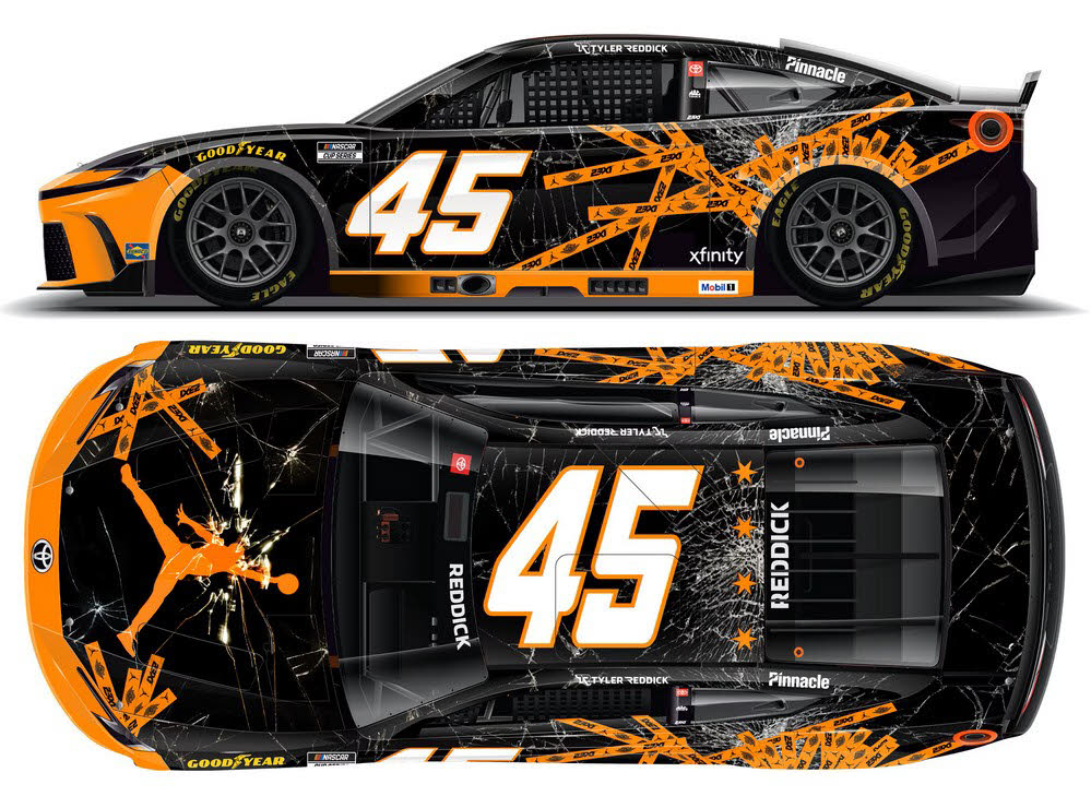 2025 Tyler Reddick #45 Jordan Brand Chicago 1/64 Diecast
