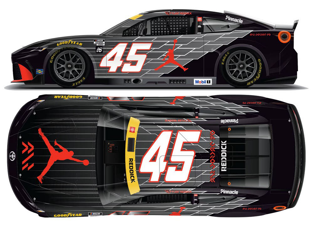 2025 Tyler Reddick #45 Jordan Brand AJ40 1/64 Diecast