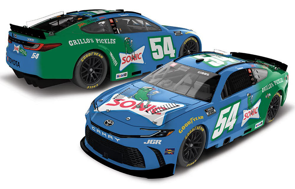2025 Ty Gibbs #54 Sonic / Grillo's Pickles 1/64 Diecast