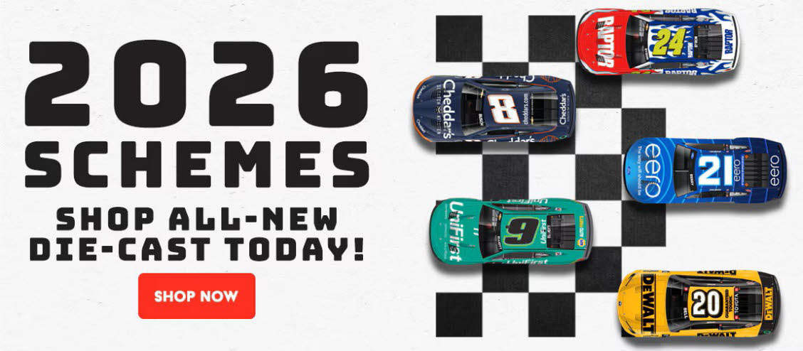 2026 NASCAR Diecast, by Action Lionel Racing