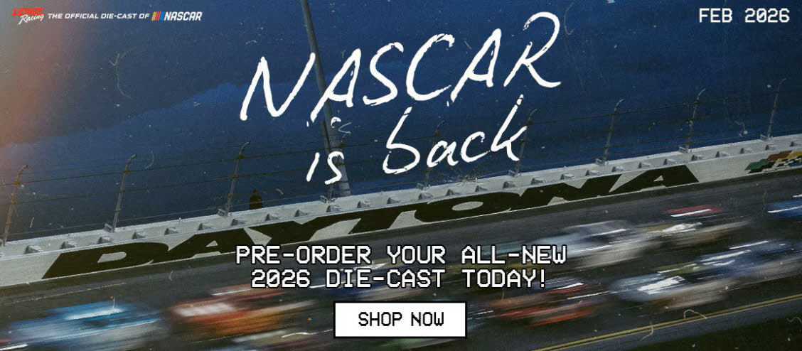 2026 NASCAR Diecast, by Action Lionel Racing