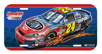 #24 Jeff Gordon - Car License Plate