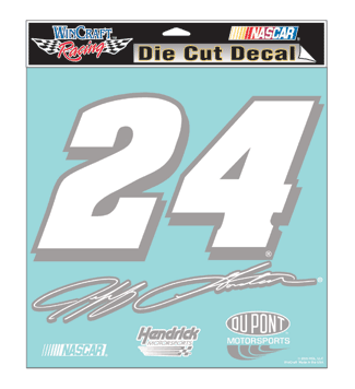 #24 Jeff Gordon - Vinyl Diecut Decal