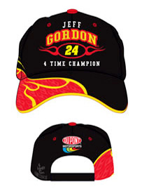 #24 Jeff Gordon - Dupont 4-Time Champion Cap