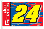 #24 Jeff Gordon / Dupont Blue - Car Flag