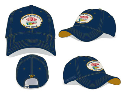 #24 Jeff Gordon - Dupont Distressed Label Cap