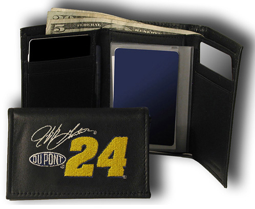 #24 Jeff Gordon - Leather Tri-Fold Wallet