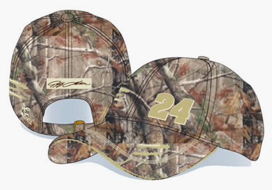 #24 Jeff Gordon - Realtree Camo Ripped Cap