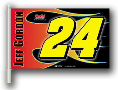 #24 Jeff Gordon - NASCAR Car Flag