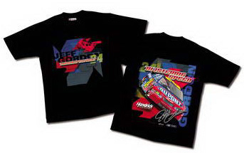 #24 Jeff Gordon - Blistering Black T-Shirt