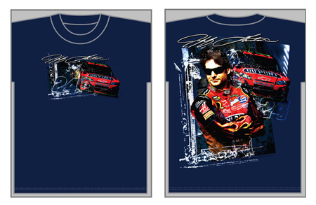 #24 Jeff Gordon - Dupont Navy T-Shirt