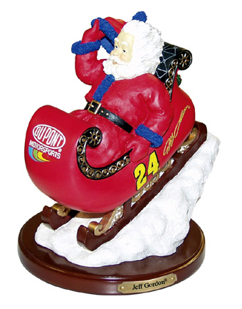 #24 Jeff Gordon - Santa's Sled Figure