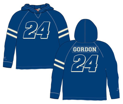 #24 Jeff Gordon - Hooded Long Sleeve Jersey