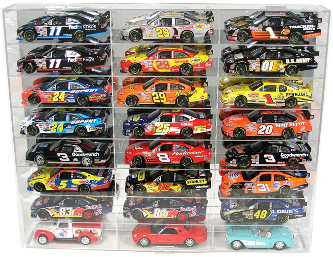 24 Car 1/24 Diecast Display Case