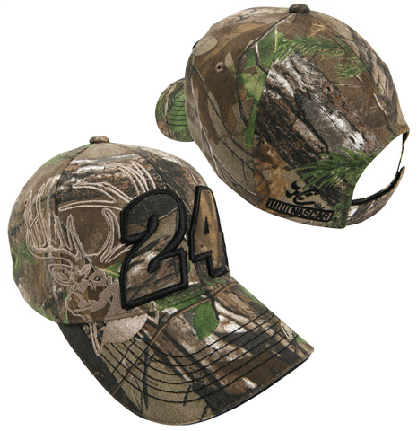 #24 Jeff Gordon - Big Number Deer Camo Hat