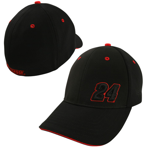 #24 Jeff Gordon - Black Varsity Fitted NASCAR Hat