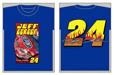 #24 Jeff Gordon - Dupont 24 Flame Youth T-Shirt